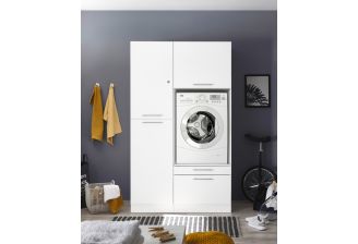 Meister Premium wasmachinekast open en linnenkast