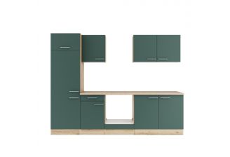 Klick G2711OE keuken - Groen - 270 cm