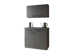 SoHo 100 cm Pantrykast met bovenkasten