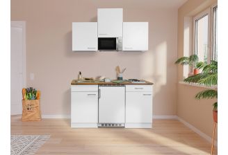 Kleine keuken Meister 150cm wit met magnetron