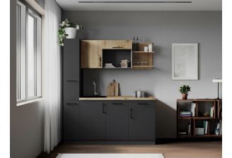 SoHo 175 cm Kitchenette met hoge apothekerskast