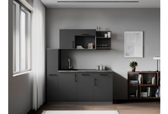 SoHo 175 cm Kitchenette | Incl. apothekerskast en vaatwasser
