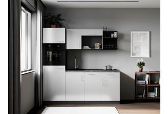 SoHo 205 cm Kitchenette met ovenkast & koelkast