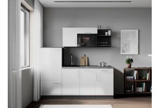 SoHo 205 cm Kitchenette | Incl. koelkast en vaatwasser