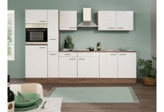Complete keuken meister new york 300 cm met apparatuur en apothekerskast