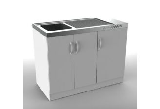 KCOA 120 KEk dresden- eko compact keukenblok 12g zonder apparatuur