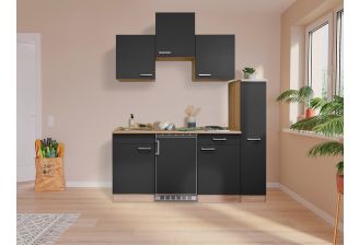 Kleine keuken Meister B180cm eiken met apothekerskast