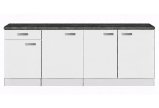 Klick keuken Wit 210 cm
