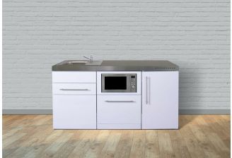 Keukenblok stengel mpgsm170 wit met koelkast magnetron en vaatwasser