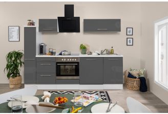 Meister premium design keuken in hoogglans grijs