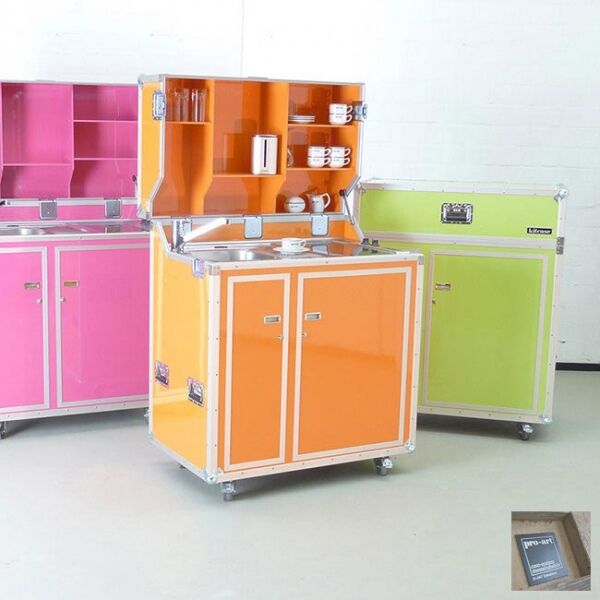Pro-Art Art-Case kofferkeuken gekleurd 