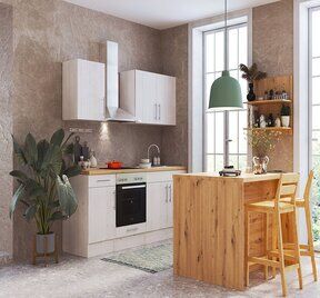 Eiland keuken in landelijke stijl